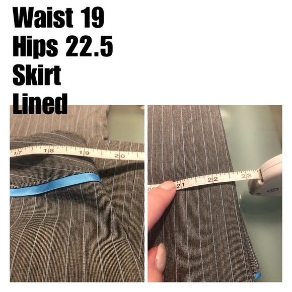 L’OFFICIEL/ WOMEN’S PINSTRIPED SUIT - Picture 10 of 11